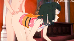 DEMON SLAYER MAKOMO ANIME HENTAI 3D UNCENSORED