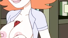 Rick and Morty - A Way Back Home - Sex Scene Only - Part 56 Jessica Boobjob By LoveSkySanX