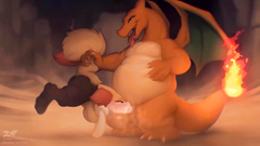 Steamy Fire-type Pokemon || 4K