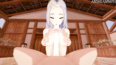 Eri Finally Lets Deku Fuck Her After Being Saved Until Creampie - My Hero Academia Anime Hentai 3d