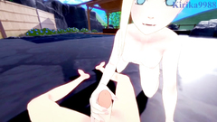 Ino Yamanaka and I have intense sex in a hot spring. - Naruto POV Hentai