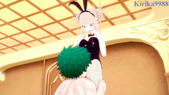 Himiko Toga and Izuku Midoriya have intense sex in a casino. - My Hero Academia Hentai