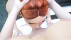 3D Futanari Threesome ( With Sound )