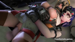 3D Shemale FUTANARI Cartoon Porn COMP