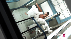 SCIFI-X - A hot black girl needs a huge cyborg cock in her ass (Sex With, Sex with, Sex with)