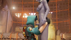 Overwatch Mercy Futanari Orgasm
