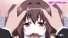 Petite Hentai Girl Blackmailed into First BLowjob