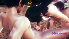 One Piece Hentai 3D - Boa Hancock Hard Sex in the garden