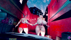 Claire and Callista's Milky Tease (Growth Animation)