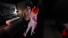 CherryErosXoXo VR Sexy Rough Futa Fuck with kinky foot fetish Play