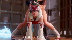 Kiriko Jack O Pose Fucking