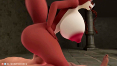 Maid Marian serving you in the BDSM dungeon