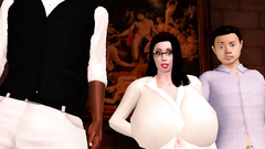 Cuckold Session in a Library