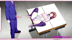 Adult Gal Fucks Heavy Breasts HENTAI Beauty