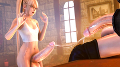 3D Shemale FUTANARI Hentai Realistic Animation