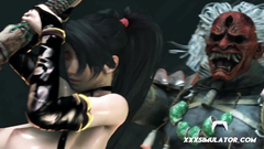 Monster Black Cock 3D HENTAI Cartoon Sex