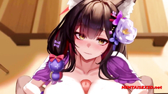 Anime Babe Loves Doggystyle on the Beach