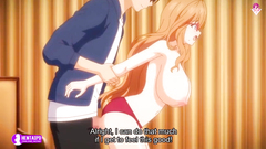 Busty glasses babe gets her doggystyle position with her lover | Anime Hentai 1080p