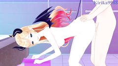 Yuzuki Choco and I have intense sex at a love hotel. - Hololive VTuber Hentai