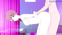 Honami Mochizuki and I have intense sex at a love hotel. - Project SEKAI Hentai