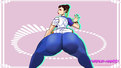 Chun Li Shakes Her Big 55 Year Old Ass - 2024 Birthday Edition