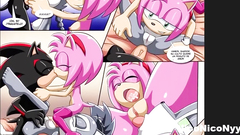 Lo que paso aquella noche Comic Porno - buenos coños folla sonic