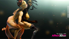 Big Tits Humanoid Babes Fucking In A 3D Animation By Tarazaurus