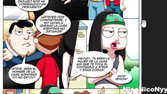 American Hentai (Comic Porno) - putas en casa