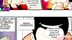 Krilin folla caliente coño de Chichi mientras Gohan y goten no estan dbzxx