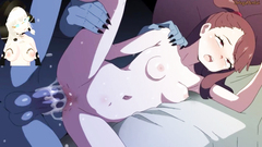 My friend is watching me give my ass