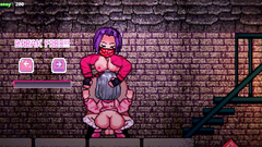 World of Futanari, gave a blowjob in the slums