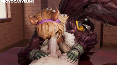 Squirrel Girl Goes Deep 4K : A Marvel Rivals Parody Blowjob (ProvocativeLime)