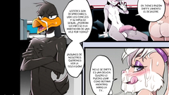 Lola y Bugs tienen sexo duro - Comic furry