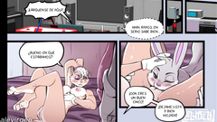 Lola y Bugs tienen sexo duro - Comic furry