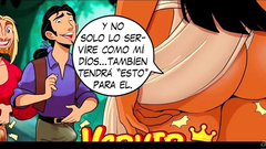 El Dorado - Chel prueba las vergas de Tulio y Miguel para decidir quien será su Rey