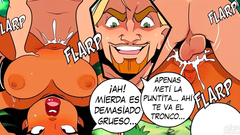 El Dorado - Chel prueba las vergas de Tulio y Miguel para decidir quien será su Rey