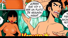 El Dorado - Chel prueba las vergas de Tulio y Miguel para decidir quien será su Rey