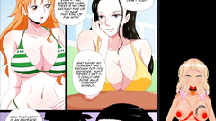 Nami from One piece Uses a magic potion for better sex