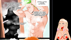 Nami from One piece Uses a magic potion for better sex