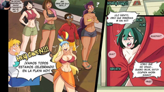 La Gotica Culona Gwen Es Follada a Escondidas por Su Mejor Amigo Cody y Casi Los Descubren - Total D