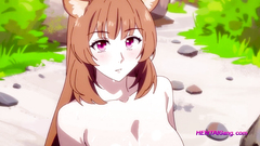 Teen Couple Rough Creampie in the Woods ⋇ Shield Hero #3 HENTAI Parody
