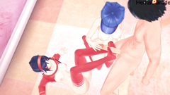 MITA x CAPPIE Threesome EVENT Hentai MiSide Uncensored