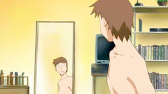 Young hentai co workers are horny for each other and fuck at the work place