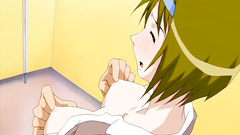 Young hentai co workers are horny for each other and fuck at the work place