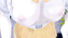 Busty young maid can't say "no" to handsome stud