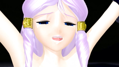 Petite blonde teen gets pleasured by monster's tongue