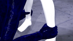 Petite bondaged teen gets pleased by the cunnilingus monster