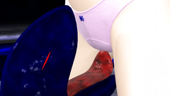 Petite bondaged teen gets pleased by the cunnilingus monster