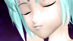 Horny tentacle penetrates young skiny gal's pussy