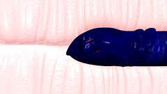 Horny tentacle penetrates young skiny gal's pussy